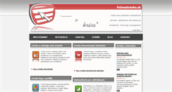 Desktop Screenshot of peknastranka.sk